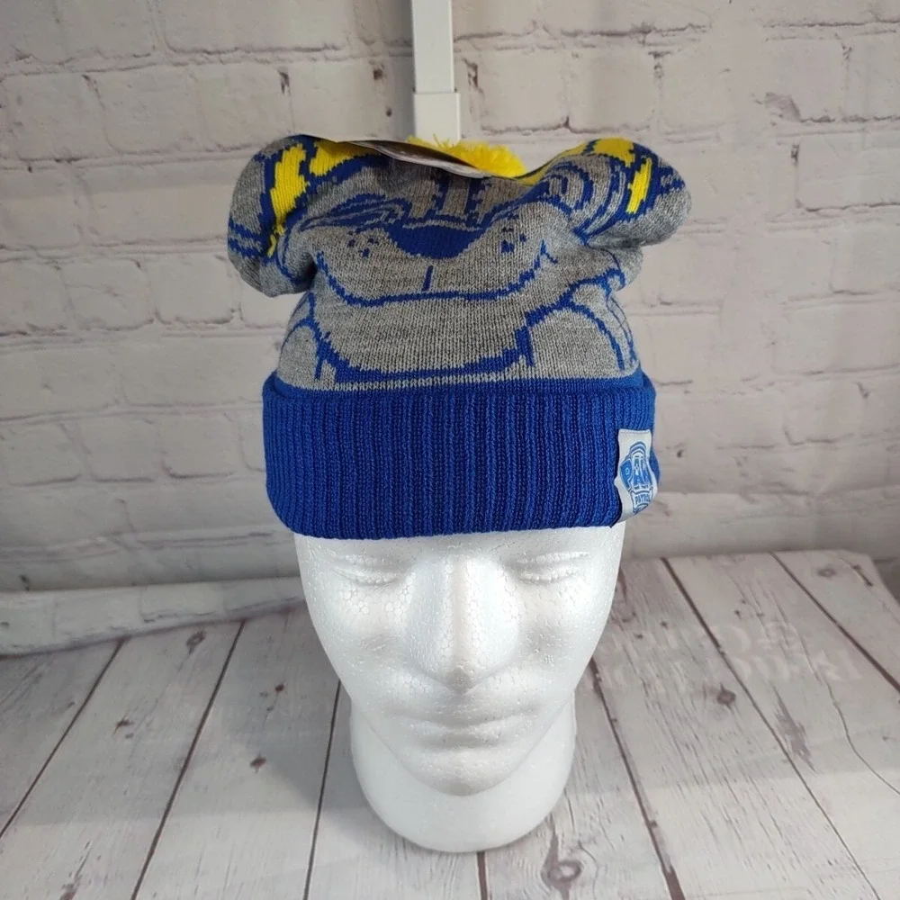 Paw Patrol Nickelodeon Unisex Kids Beanie Hat Toboggan One Sz Blue Gray Yellow